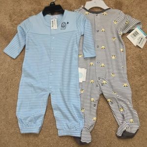 🚫sold🚫 Little me and Le Top Bebe footies